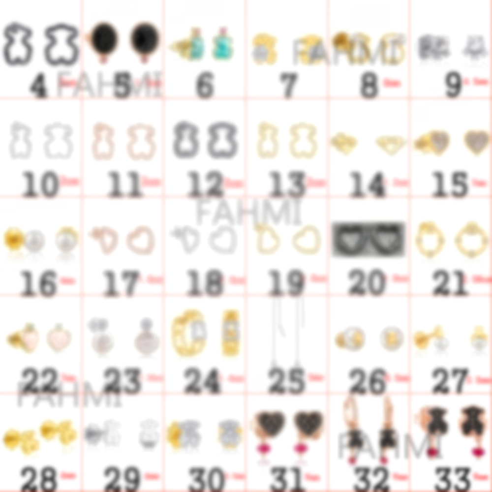 

Fahmi Selling 100% S925 Sterling Silver Noble and Stylish Bear Earrings At Sweet Temperament Elegant Lady Original Jewelry For