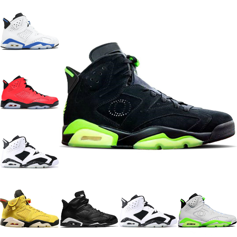 

Wholesale 2021 Travis Hare DMP 6 Mens Basketball Shoes Scotts Reflective 6s Tinker Black Infrared Carmine Oregon Mens Trainers Sports Sneakers F9, B1001