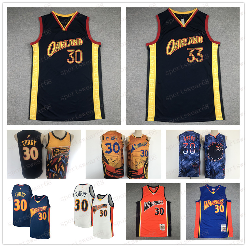 

2021 Men Stephen 30 Curry Klay 11 Thompson Jersey Basketball James 33 Wiseman Retro Jerseys City New Edition Stitched