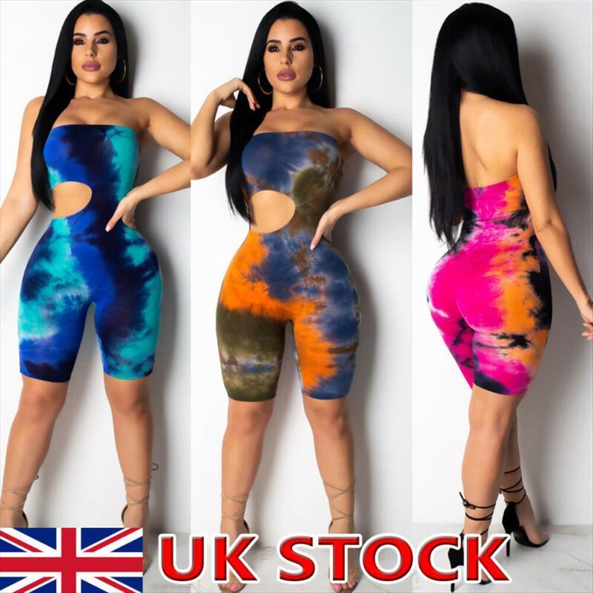 

uk clubwear summer playsuit bodycon womens romper party trousers, Black;white