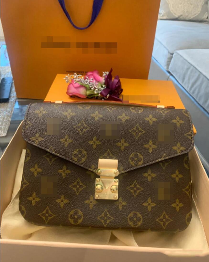 

GGLVLouisBagYSLPOCHETTE METIS Designer Handbags Women handbags Messenger Bags Female Luxury Shoulder Bag M, Red;black