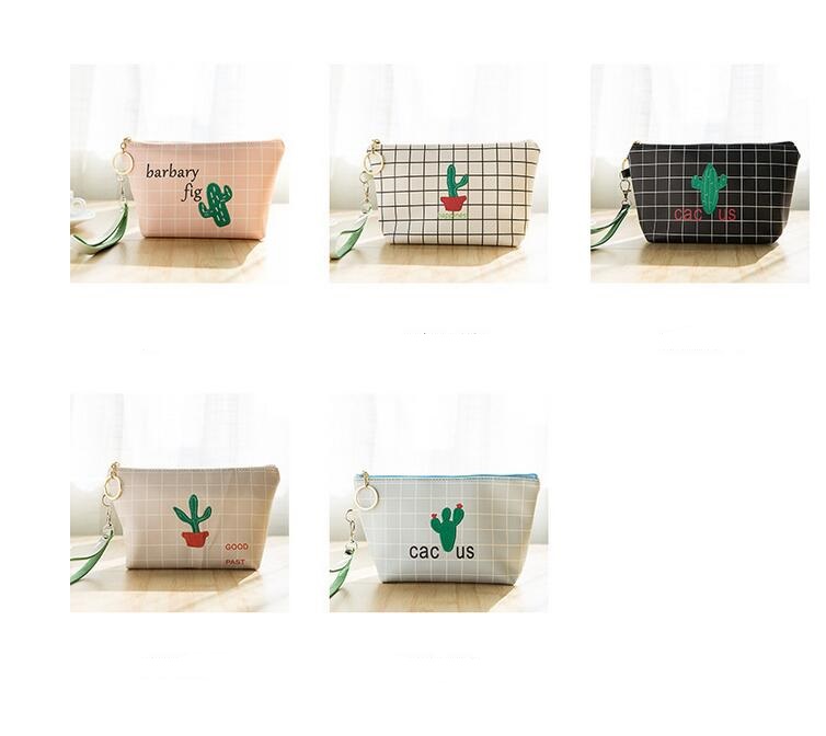 

candy cute women lady travel pu makeup bags cosmetic bag pouch clutch handbag hanging toiletries travel kit jewelry organizer casual purse