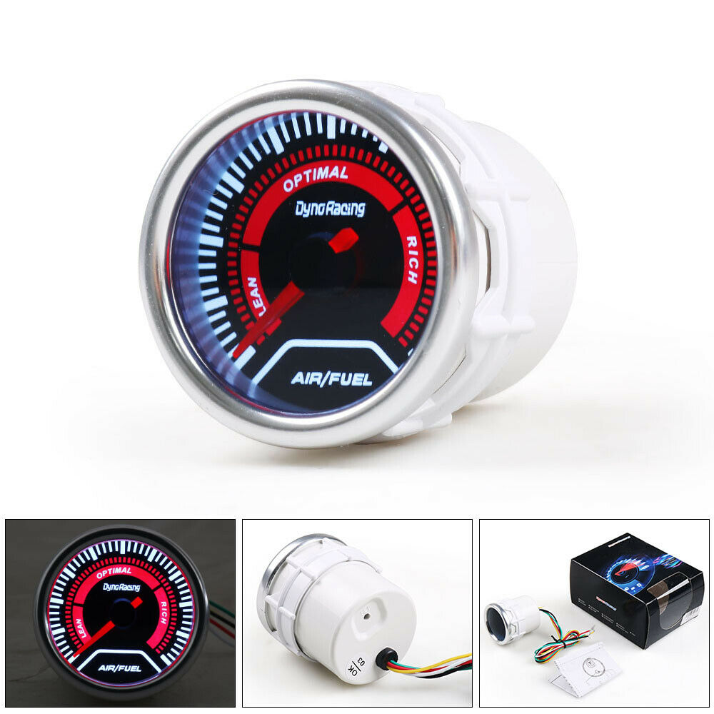 

2'' 52mm Car Auto Pointer Air Fuel Ratio Racing Gauge Analog Smoke Lens Tint