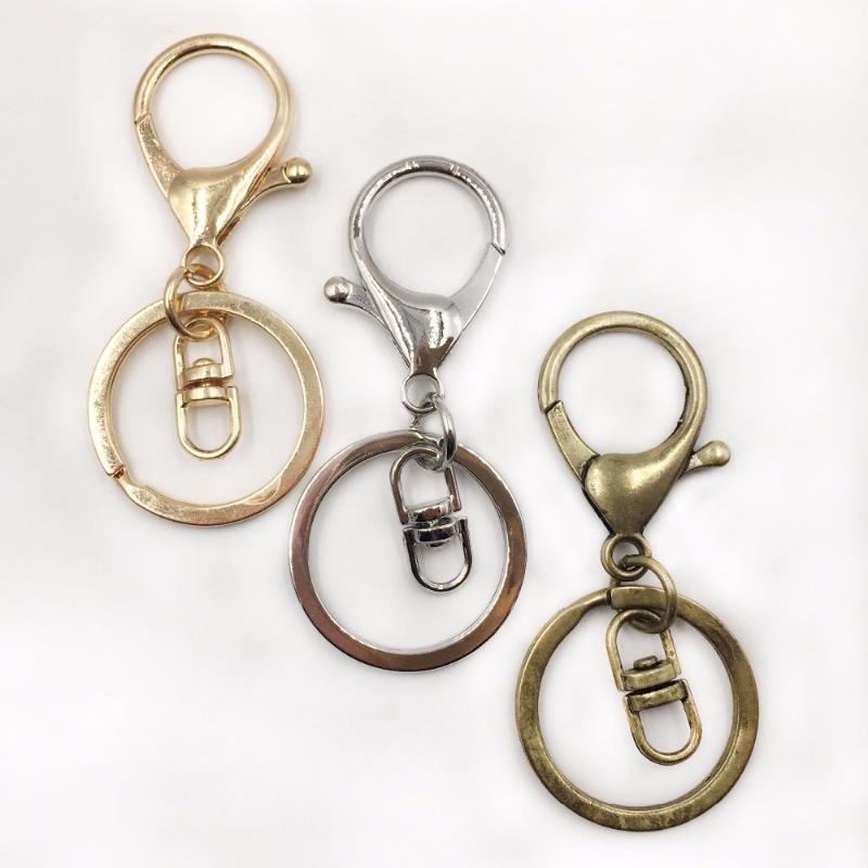 

Keychains Portachiavi Key Chain Silver Color Vrouwen Blank Metal Sleutelhanger Accessories Valentine Gifts Creative 20 Pcs