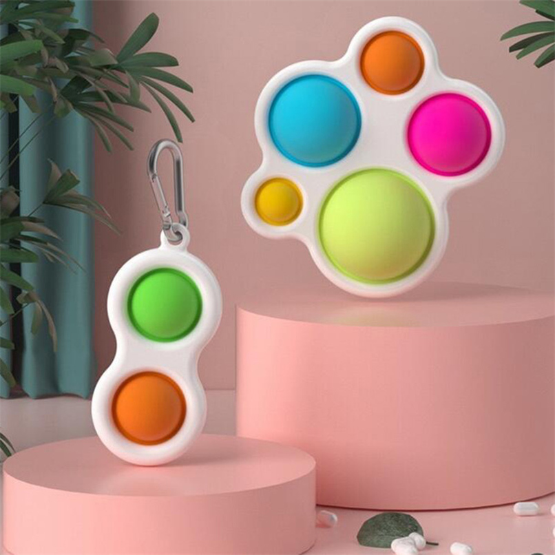

Newest Styles Baby Sensory Simple Dimple Toys Gifts Home & Garden Adult Child Funny Anti-stress Pop It Stress Reliver Push Bubble Fidget Toy