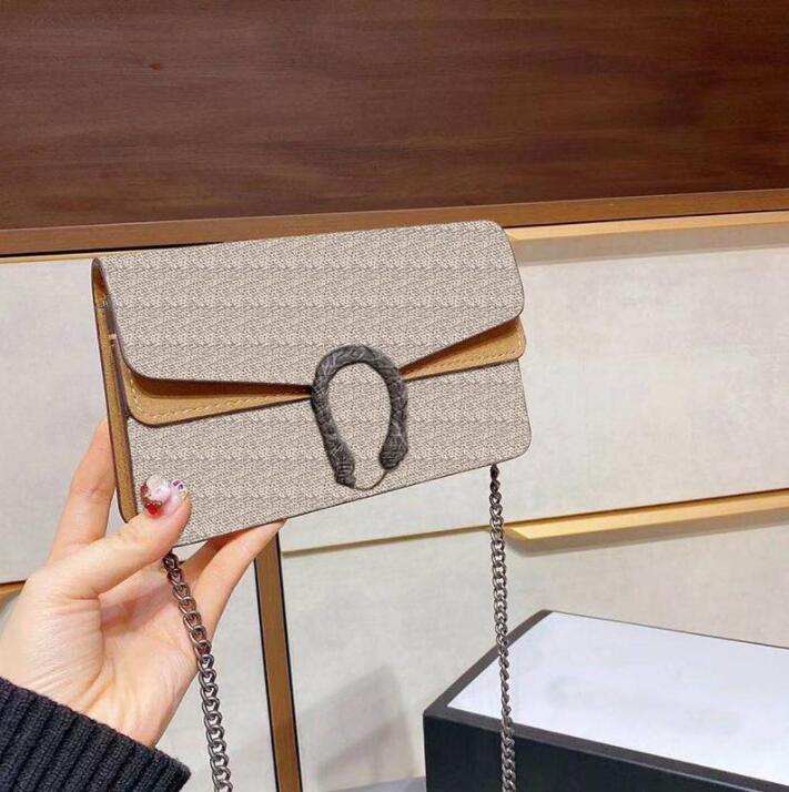 

Luxurys Designers Mini Classic Retro Ladies Handbags Wallet Messenger Bag Fashion Chain Shoulder Bags Women Crossbody with Box, Brown