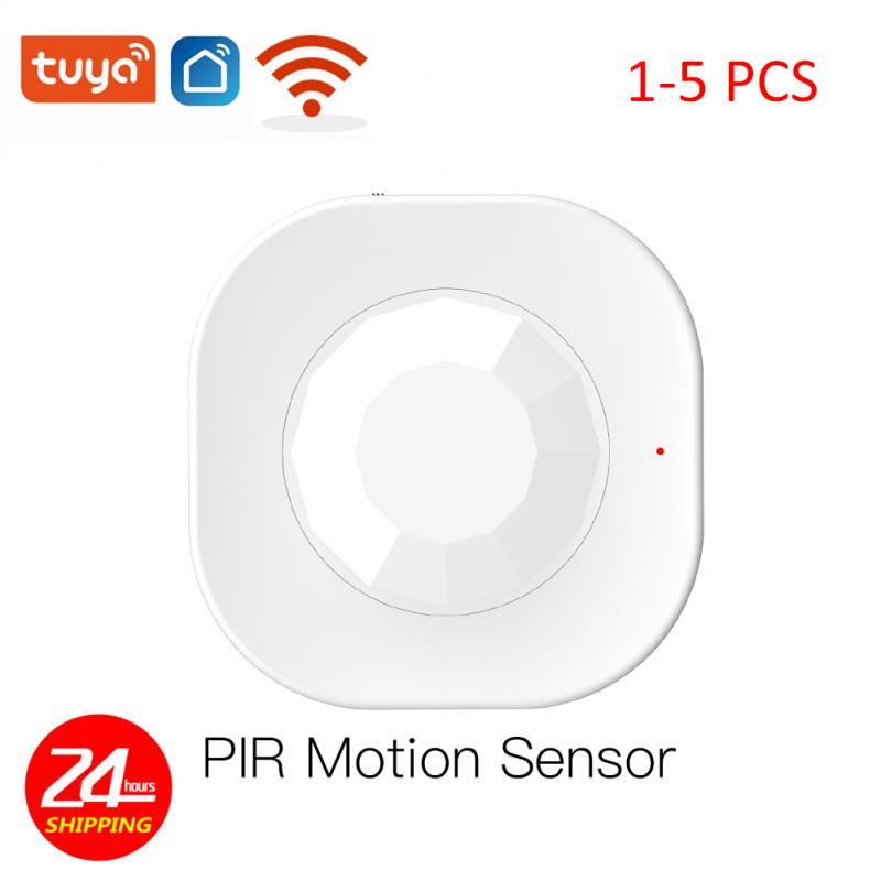 

Smart Home Control WiFi PIR Motion Sensor Human Body Detector Alarm System Wireless Infrared Tuya Life