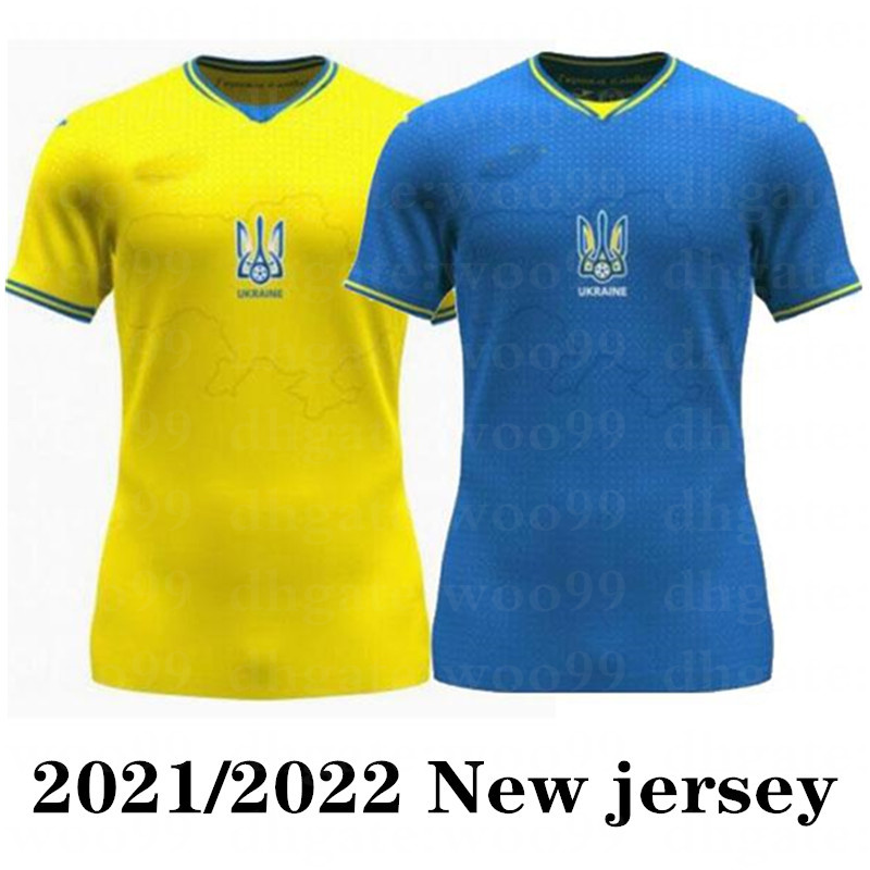 

Ukraine soccer jersey 2021-22 home YELLOW away blue 21 22 Vitaliy Mykolenko Oleksandr Zinchenko Ruslan Malinovskyi Viktor Tsygankov FOOTBALL SHIRT