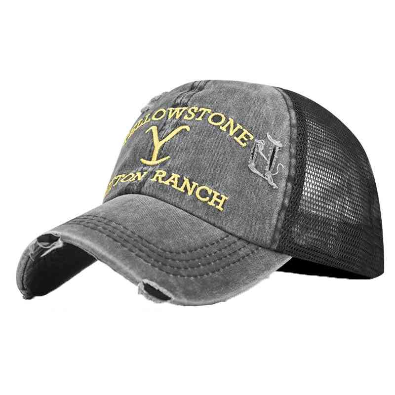 

2022Yellowstone Baseball Caps Women and Men Casual Adjustable Dutton Ranch Hats Snapback Dad Mz-294