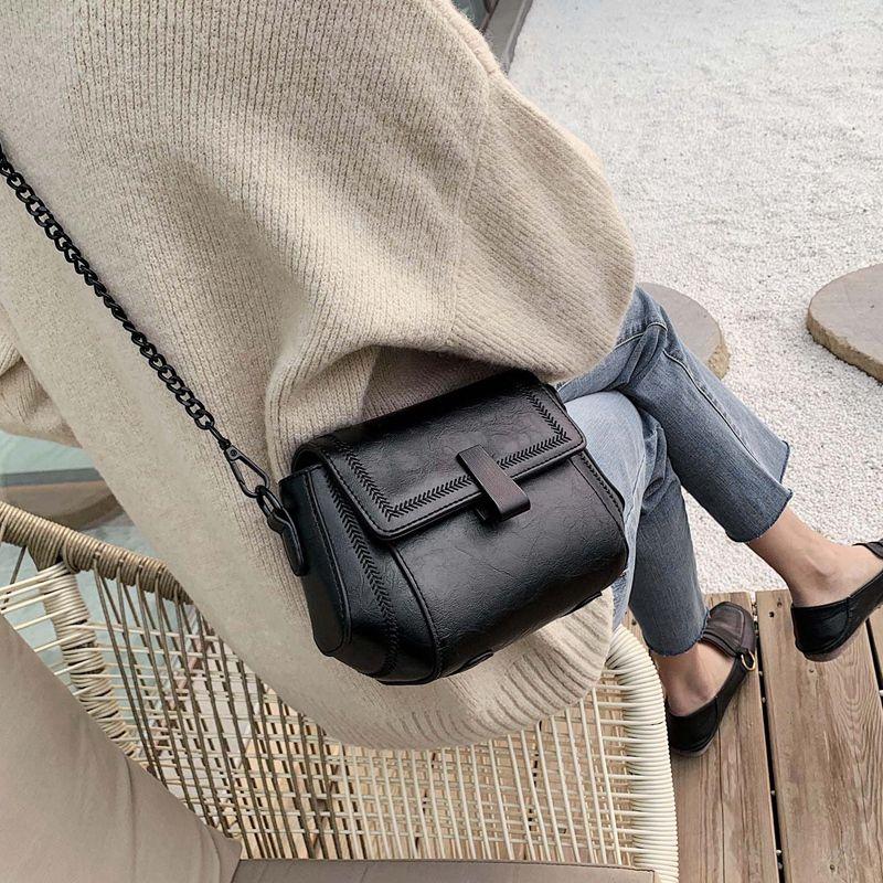 

Women Shoulder Bag Fashion Pure Color Casual Tote Outdoor Bag Canvas Handbag Zipper Messenger Messenger Bags Sac Main Femme, Black