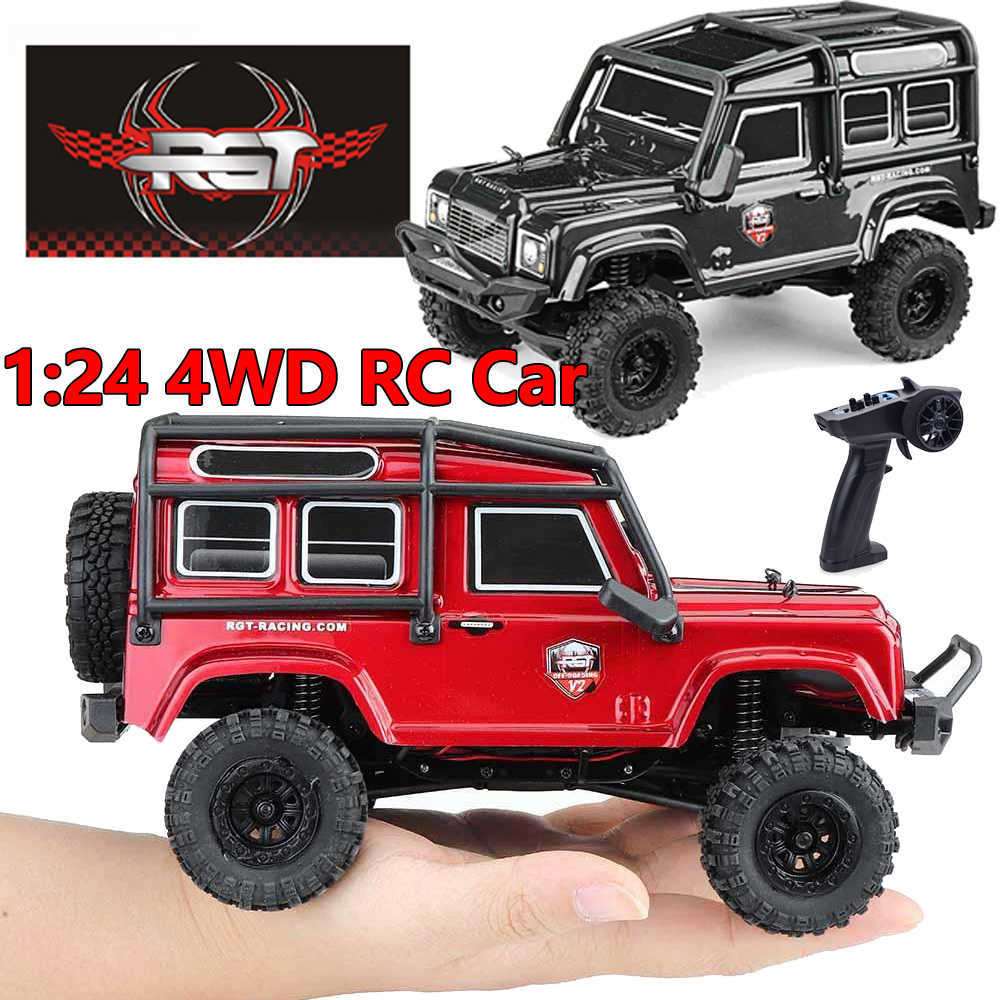 

SURPASS HOBBY RC Car RTR 4WD HSP RGT 136240 V2 1:24 15km/h Radio Control Hobby Crawler Car Off Road Vehicle Models Toys Gifts Q0726