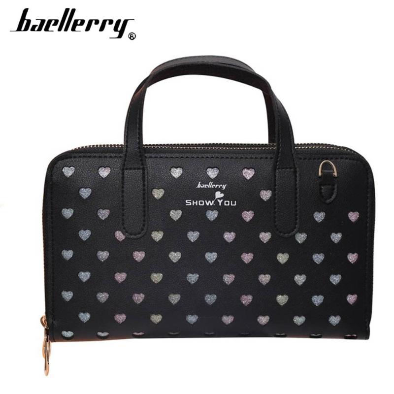 

Wallets Top2021 Baellerry Women Long Purse Clutch High Quality Special Desigh Beautiful Female Wallet Card Holder Large Capacity, Black