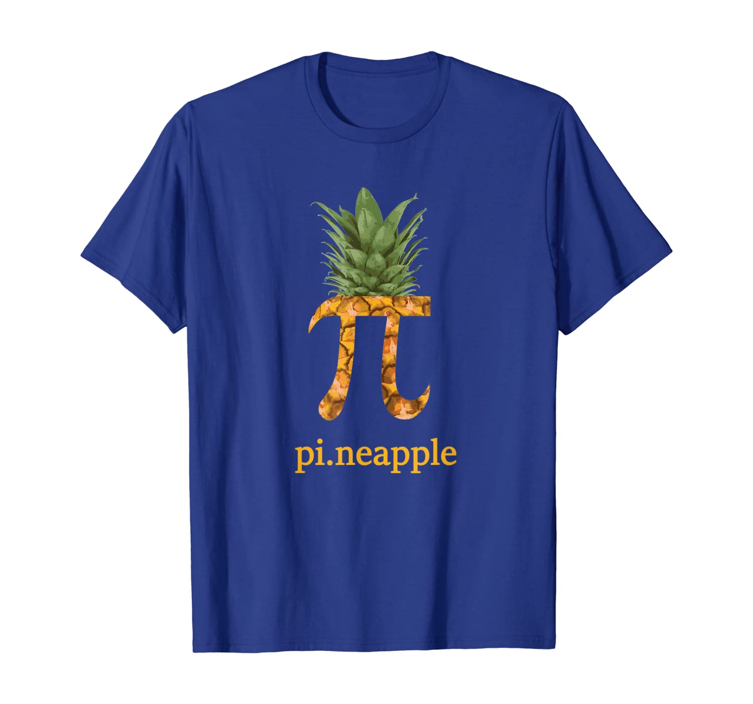 

pi day pineapple shirt for pi day t shirt math teacher 3.14, White;black