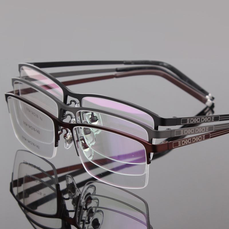 

Fashion Sunglasses Frames Glasses Frame Men Myopia Eyeglasses Man Semi Rimless Eyewear Half Rim Spectacles For Male Rectangle