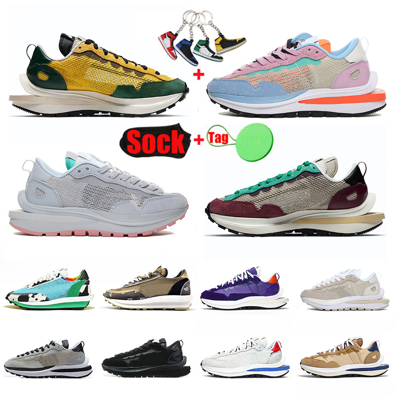 

Men Women Sacais Running LDV Waffle Trainers Classic shoes Daybreakchunky Dark Iris Sesame Blue Void Sports Sneakers VaporWaffle Pegasus Daybreak, C12 grey 36-45