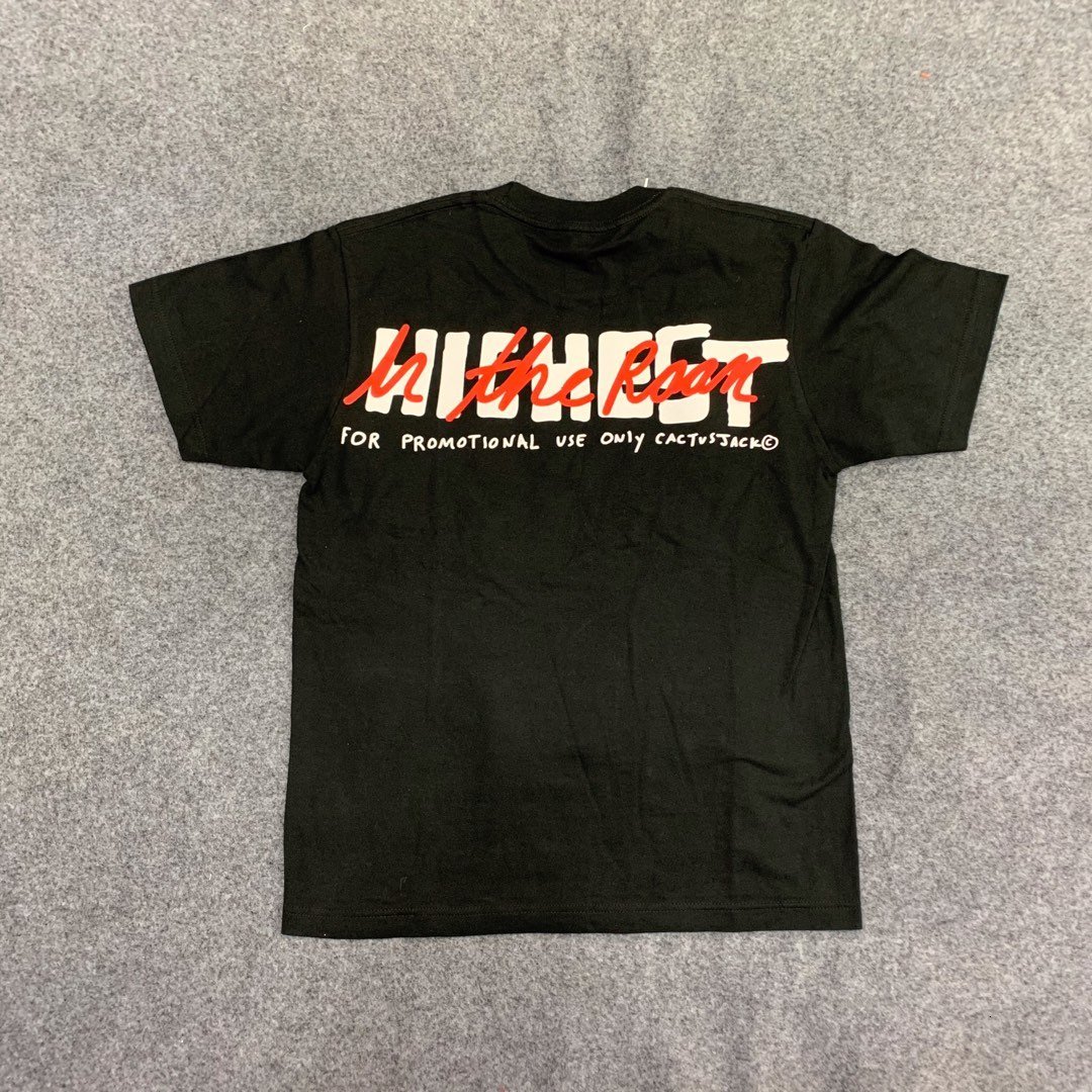 

2021 New Best Quality 1:1 Travis Cactus Jack Hot 100% Printed Women Shirts Tees Hiphop Summer Style Men Casual Cotton t Shirt 0w7l, White
