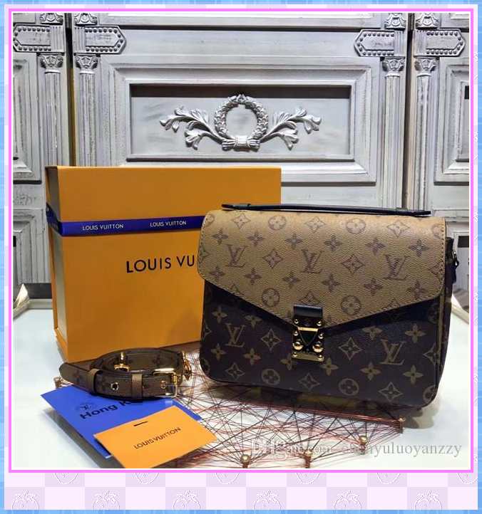 

Luxurys bags Messenger Bag Women Totes Fashion Bags Vintage printing Shoulder Bags classic crossbody bag Louis Vitton 66