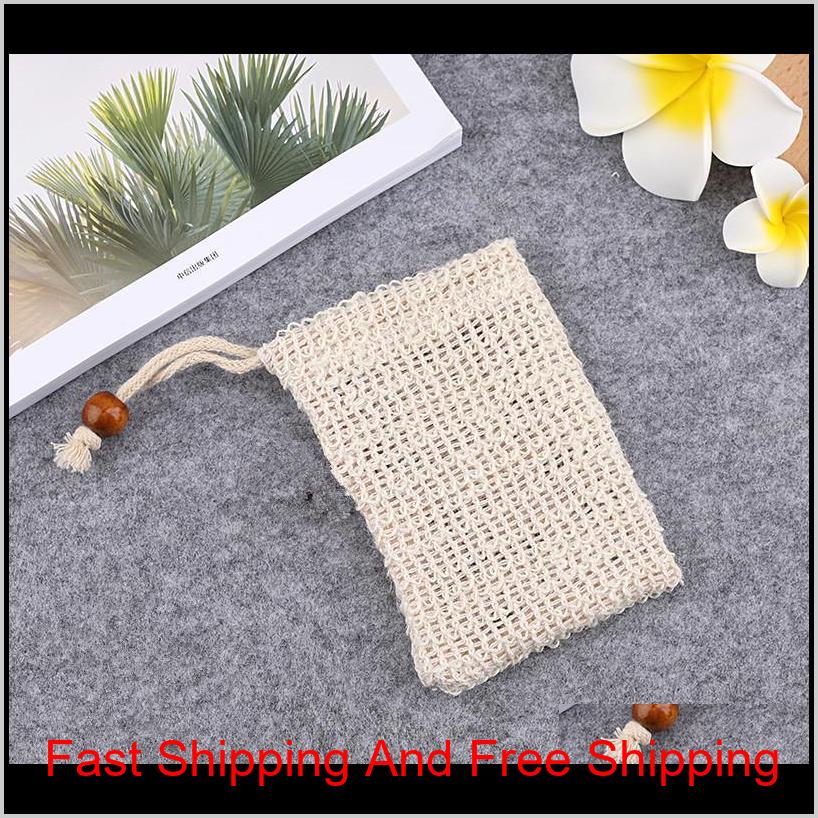 

Natural Exfoliating Mesh Soap Saver Sisal Soap Saver Bag Pouch Holder For Shower Bath Foaming And Drying Bbylem Vggg2 3Qdzm