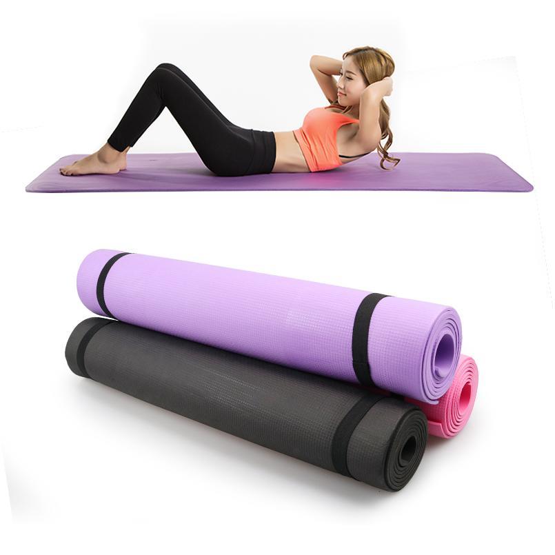 

173cm Eva Yoga Mats Anti-slip Blanket Pvc Gymnastic Mat Sport Health Lose Weight Fitness Exercise Pad Yoga Esteras jllHrC