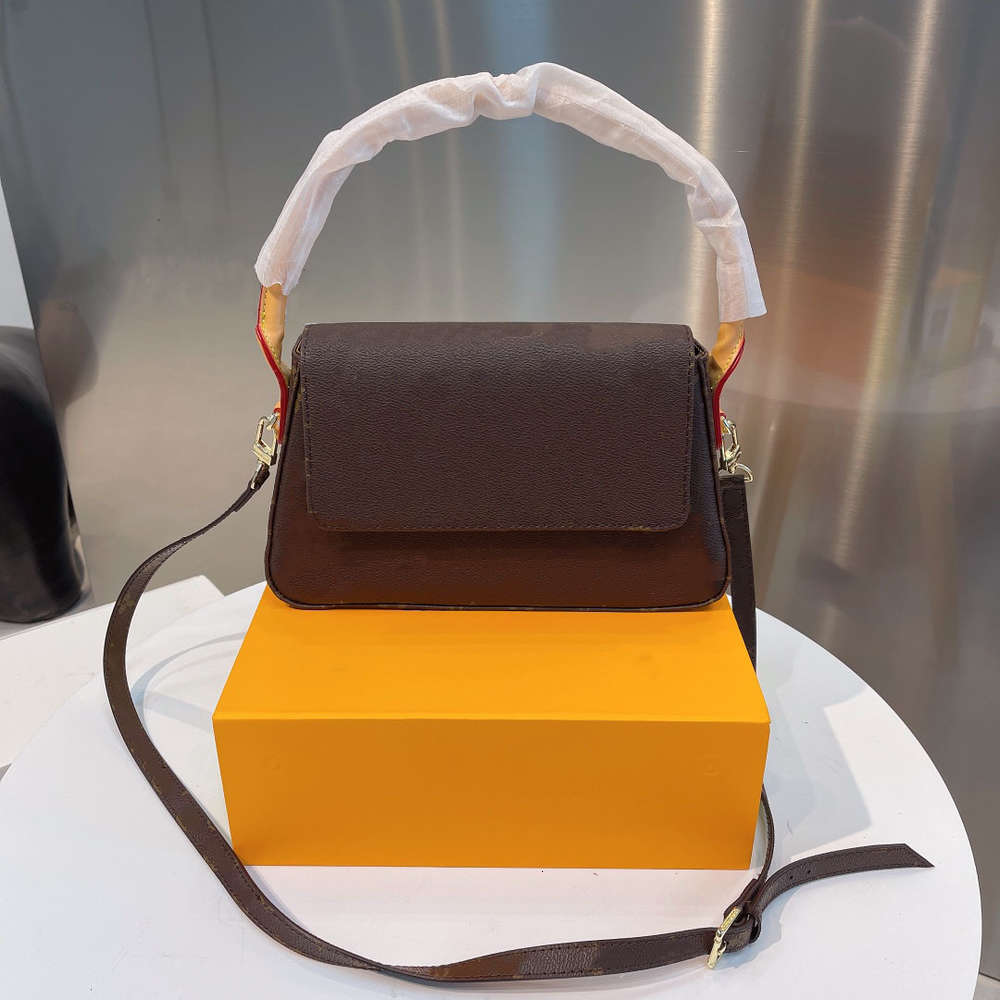 

2021 One-shoulder messenger bag fashion classic retro wild style high-end brand temperament casual large capacity, Make up the freight link;don't buy