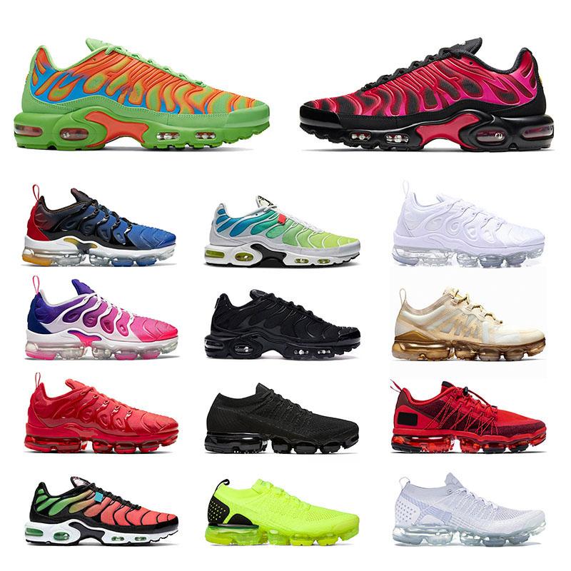 2021 Gradient TN Plus tns Chaussures de course OG Sunburst Decon Blue Hero Fury Chaussure Hommes Femmes Triple Noir Or Violet Moyen Vert Baskets