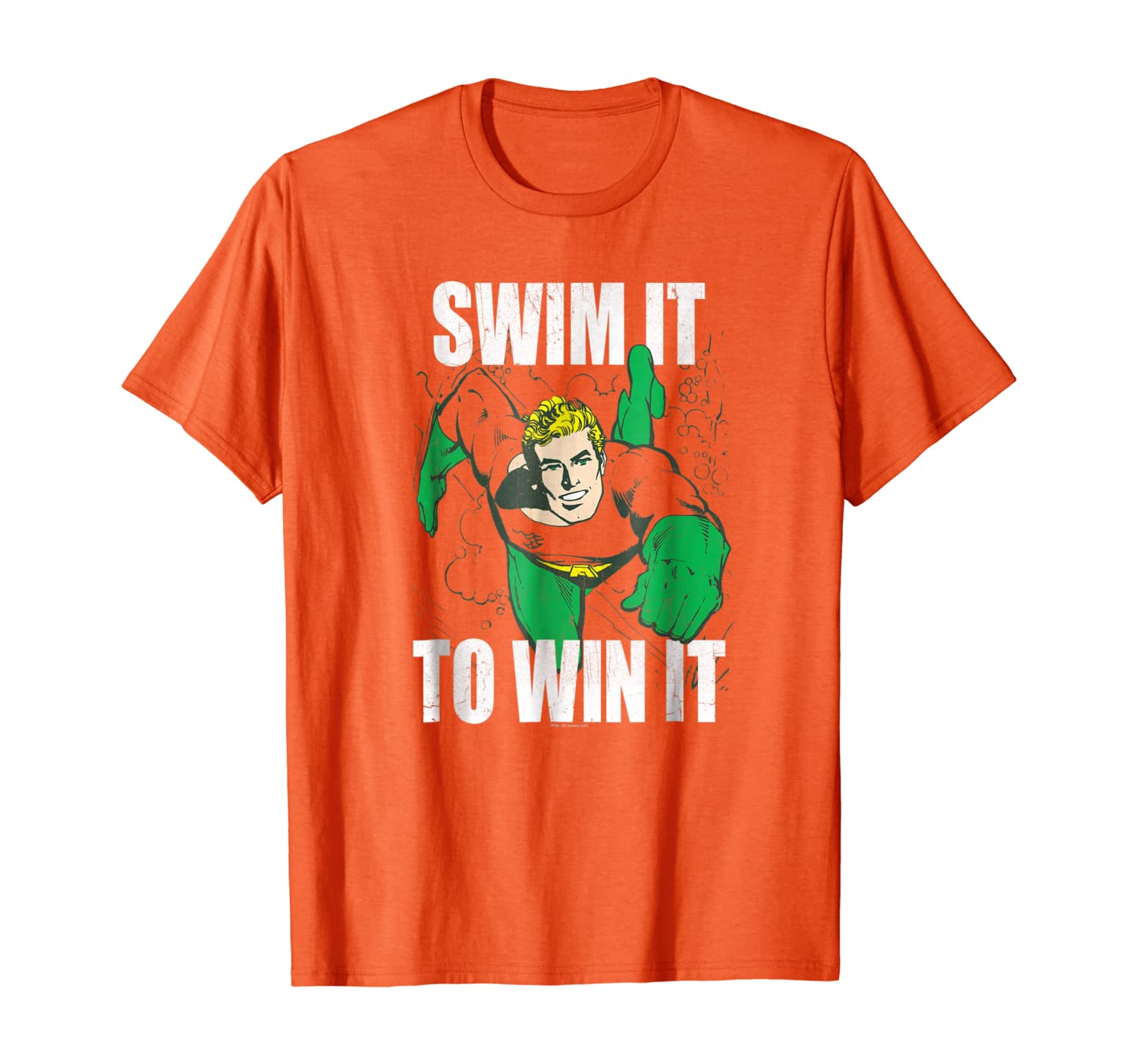 

Aquaman Swim It T Shirt, White;black
