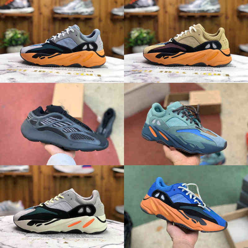 

High Quality Enflame Amber 700 V2 Men Women Sports Shoes Runner Sea Bright Blue 700S Inertia Hospital Blue Static Magnet Azael Alvah Analog