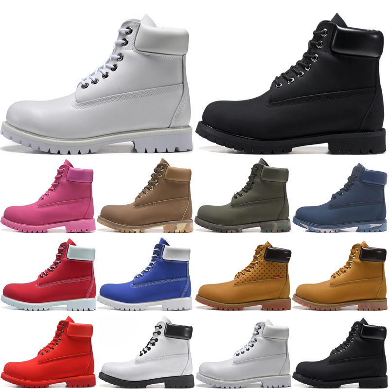 

Designer Boots Men Women TBL Boot Luxury Leather Shoes Ankle martin shoe for cowboy Brown Khaki Red Blue Black Pink Hiking Working Trainers Size 36-45, #11 40-45