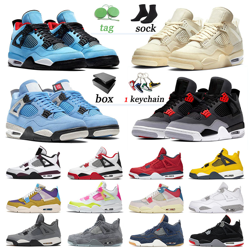 

2021 Newest 4 4s Jumpman Infrared Sports Basketball Shoes Trainers Sail White Oreo Shimmer Men Women Union Analyzes Taupe Haze Authentic Sneakers University Blue, D25 40-47 starfish