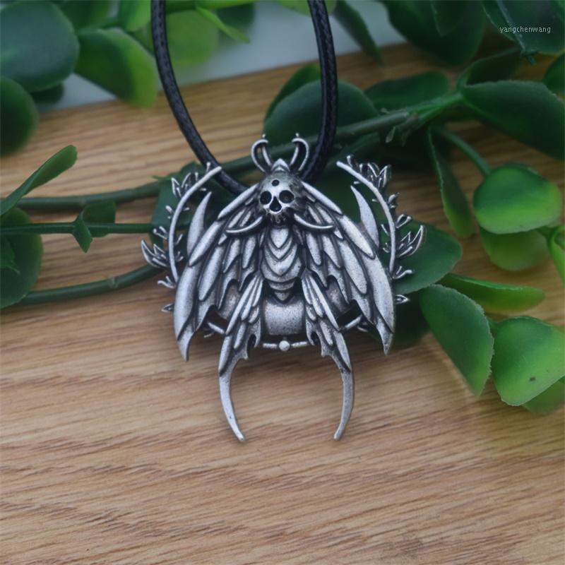 

Death's Head Skull Moth Insect Pendant Necklace Chains