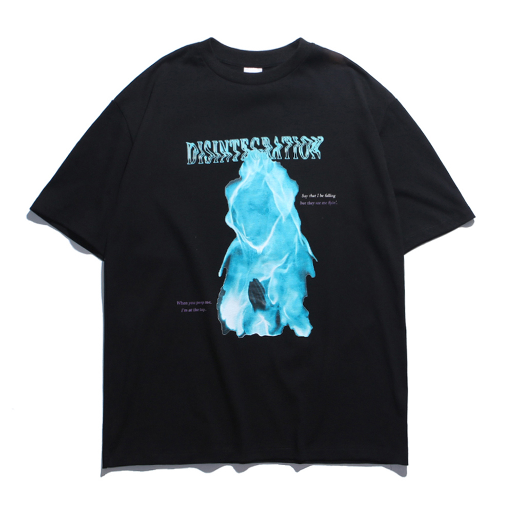 

2021 New Harajuku Kawaii Funny Anime Tshirt Oversized Cute Japan Cartoon Graphic Tees Men Shirt Streetwear Fashion Summer Tops Axb4, Black