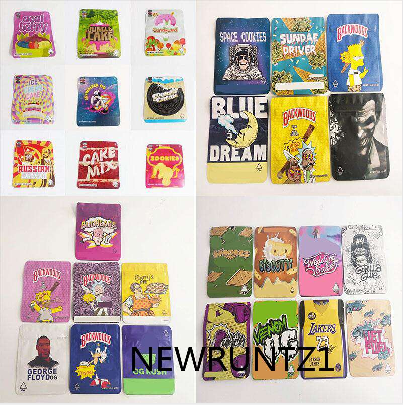 

Backwoods Budheads Bagboyz Bag 3.5g Matte Stand Up Zipper Resealable OG KUSH Cherry's Pie Sumdae 3.5 bags 53