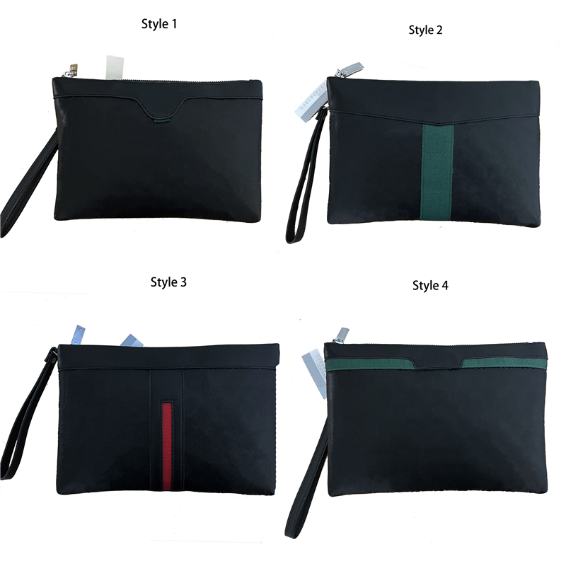 

Patent Leather purse for Men clutch Envelope bag Card Holder wallet Male Satchel Casual Pouch With 1 color Brand Case, Style 1