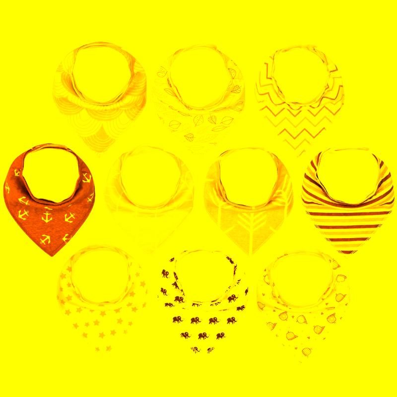 

Hair Accessories Born Baby Bibs Bandana Drool For Boys & Girls, Organic Cotton Unisex Shower Gift Set Teething And Drooling, Slivery;white