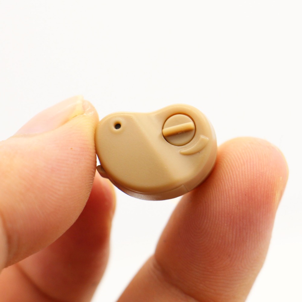 JYoucare Sound In-ear Amplifier Super MINI Hearing Aid Aids device Adjustable Tone personal ear care tools For The Elderly deafS-image-731169772