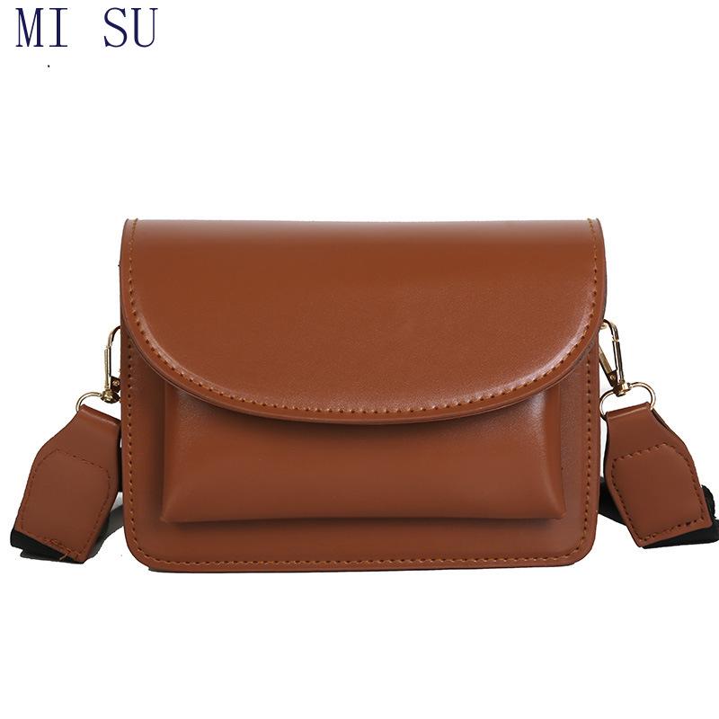 

Fashion Casual Mini Leather Shoulder Bags New Vintage Women Flap Lady Elegant Envelop Clutch Handbags Luxury Cell Phone Purses, Black