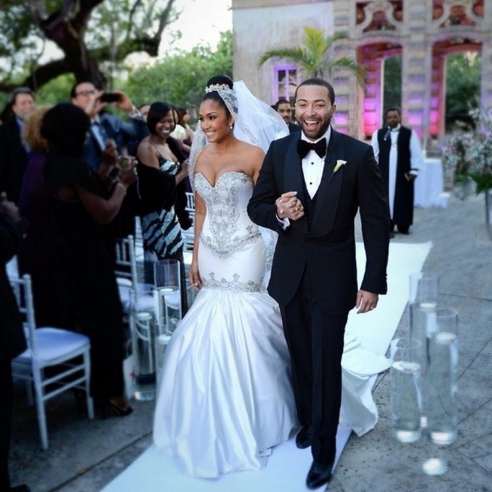 

2021 New South African Mermaid Aso Ebi Style Es Sexy Sweetheart Crystals Beaded Satin Bridal Wedding Gowns Oa9z, White