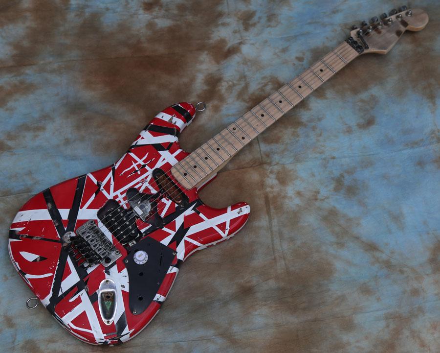 

Edward Eddie Van Halen Frankenstein Heavy Relic Electric Guitar FR2