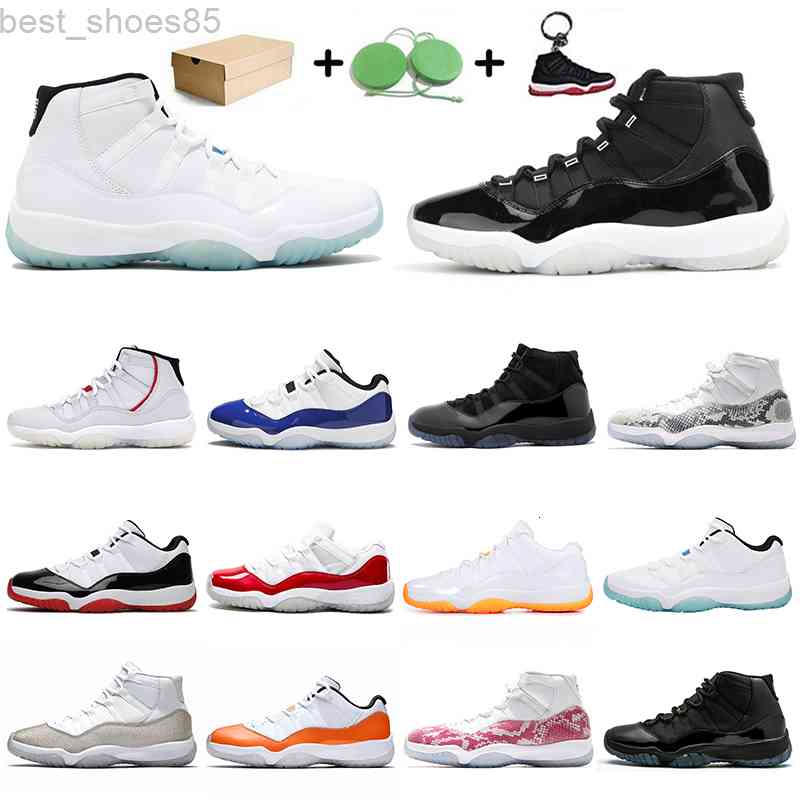 

With Box Jumpman 11 11s Mens Women Basketball Shoes Maroon Platinum Tint Pink Snake Skin Cool Grey Low White Bred Rose Gold Men Womens, B7 36-47 gamma blue