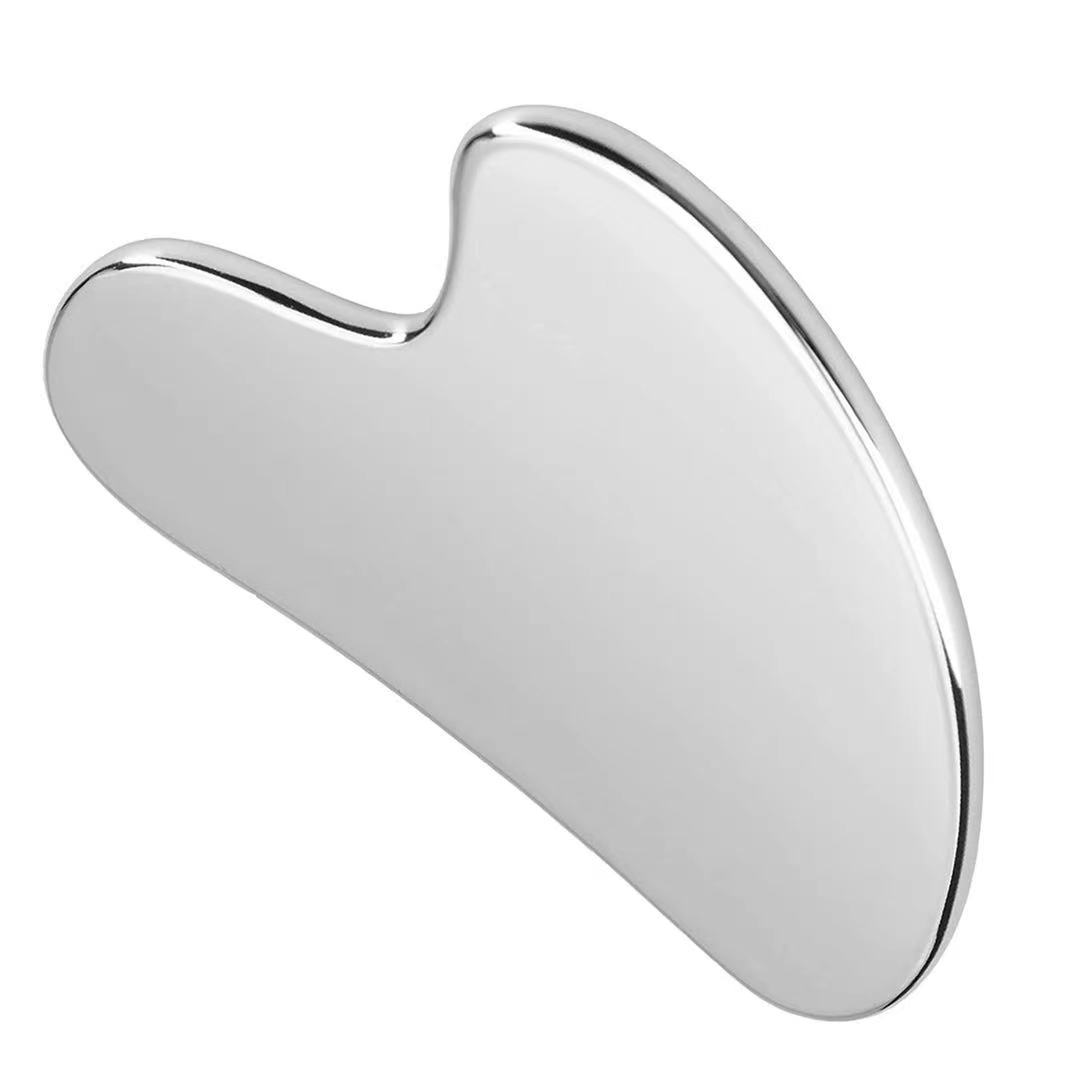 

Stainless Steel Gua Sha Scraper Facial Massage Guasha Tool Face Lift Skin Tightening Cooling Metal Contour Reduce Puffiness Beauty Health care