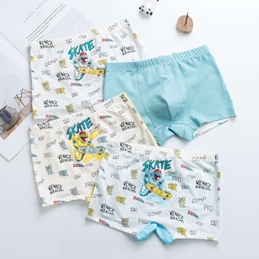 

panties Dinosaur unlimited season boys' underwear set cartoon animal cotton, Camo