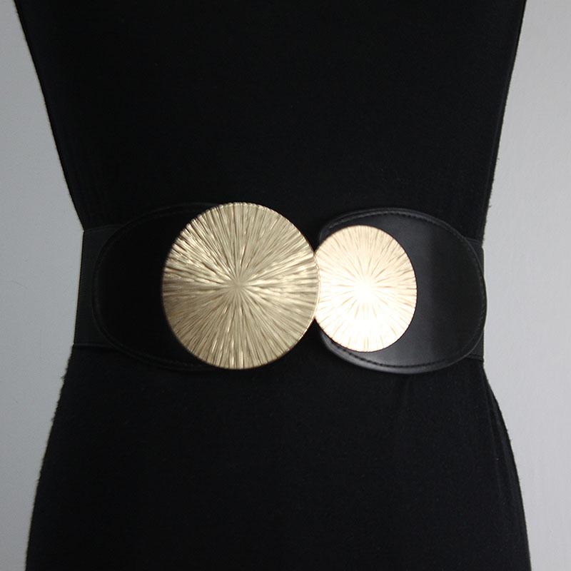 

Belts Belt Women's Summer Decorative Dress With Suit Coat Fashion Waist Elastic Width Seal, Black;brown