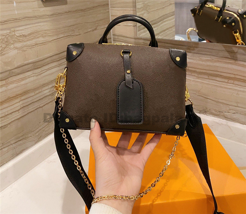 

2021 Luxury Designer Bags Box Bags Shoulder BAG Fashion Handbag shoulder bag Women Bag High Quality CrossBody Bags, No bags