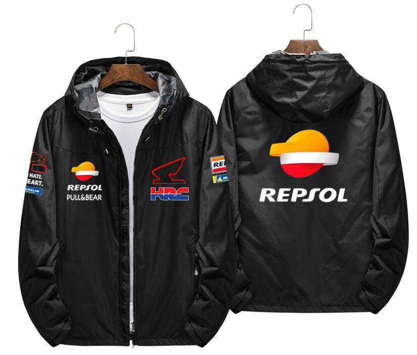 

F1 racing jacket windproof and warm autumn and winter plus velvet sweatshirt