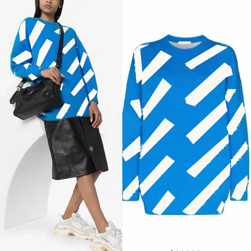 

Fashion Men Sweaters Women Casual Letter Print Knit Wear 2021 Youth O-neck Sweater Long Sleeve Jumper High Quality