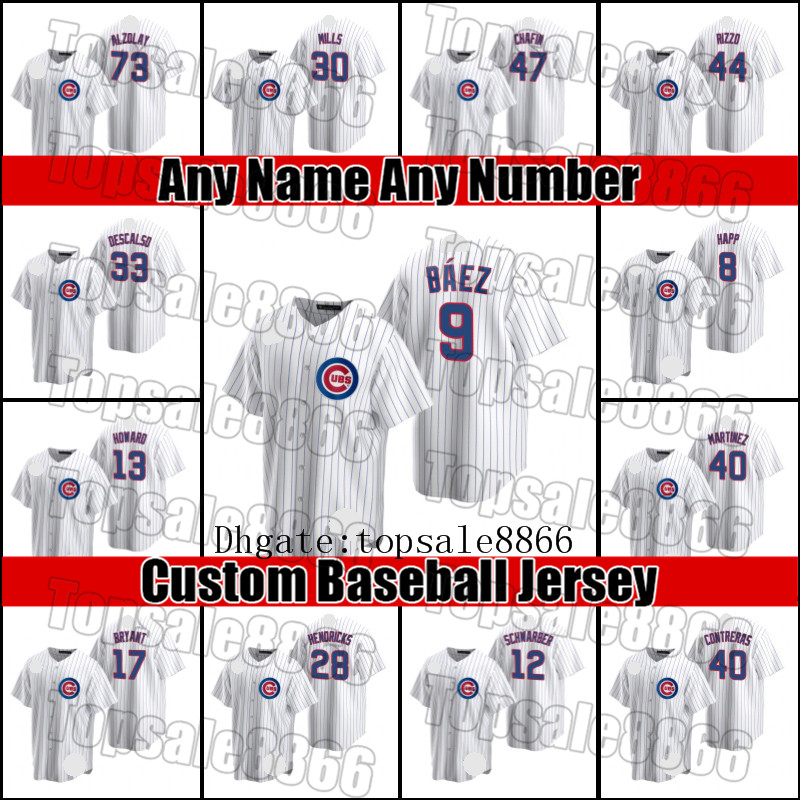 

Cubs 31 Joc Pederson Jersey Chicago 8 Ian Happ Jerseys 13 David Bote Jason Heyward Jersey Kyle Hendricks Rowan Wick Jerseys Craig Kimbrel, Blue;black