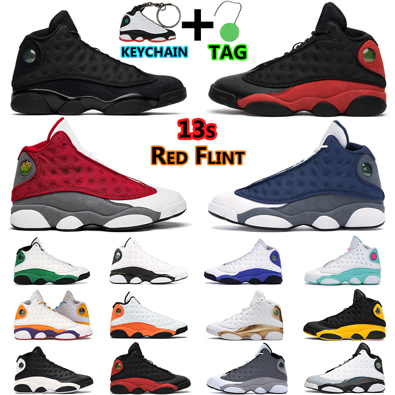 

2021 mens 13s basketball shoes He got Game Hyper Royal Flint Starfish black blue Cat Bred Chicago Wheat Lucky Green men women trainer outdoor sport sneakers, Color#14