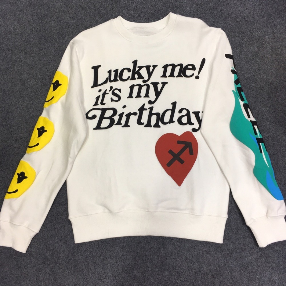 

2021 New Ss Hiphop Fashion Best Quality Foam Printing Kanye West Kids See Ghosts Hoodie Streetwear Men Women Cotton Oversized 5style Kzac, Black