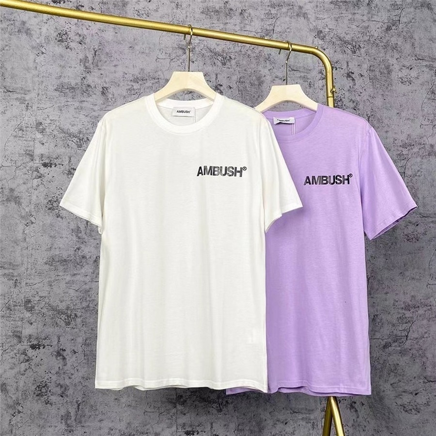 2021 Nouveau TEE Femmes T-shirt T-shirt Casual Terry Terry Tops Sleeve Harajuku Hommes Vêtements Dawy