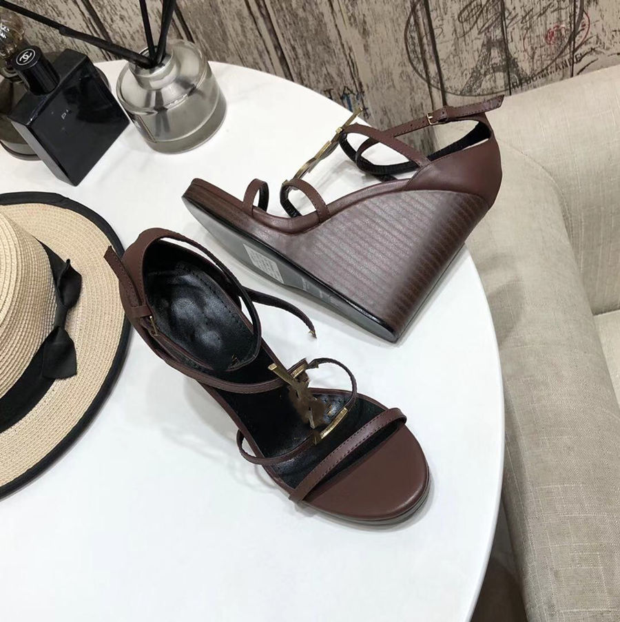 

LVLouisVittonYSLHeels Luxury Designers Shoes 2021 fashion sandals high heels high quality imitation counter br, Black
